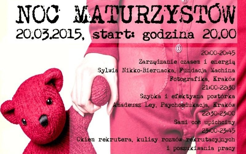 Maturzysto! Spędź noc w bibliotece