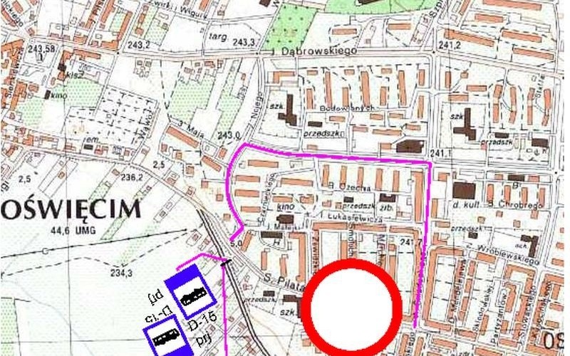 Ulica Olszewskiego zamknięta dla ruchu