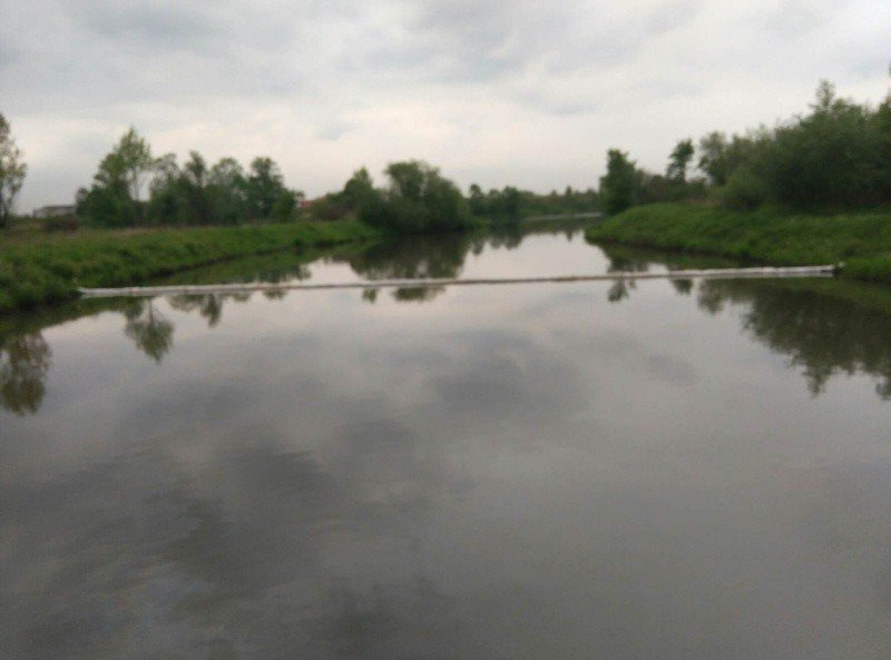 Plama na Wiśle. Nie ma zagrożenia dla ludzi.