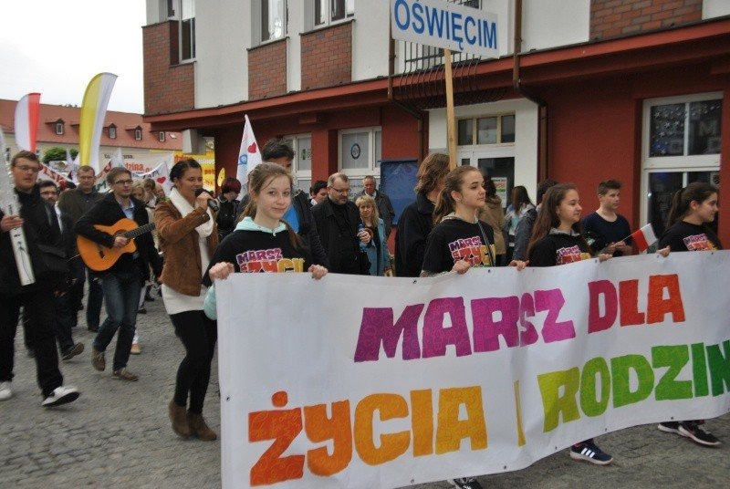 Na trasie Marszu dla Życia i Rodziny