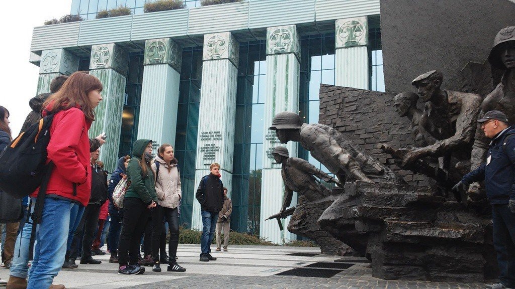 Laureaci Konkursu „SOLIDARNI” na wycieczce w Warszawie