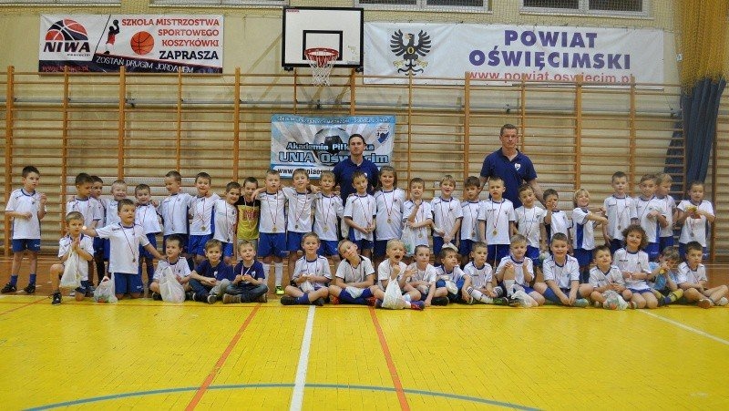 Młodych sportowców odwiedził św. Mikołaj
