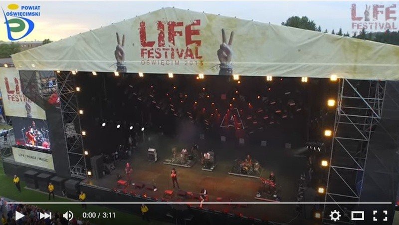 Powiat wsparł Life Festival Oświęcim 2016! (ZOBACZ VIDEO)