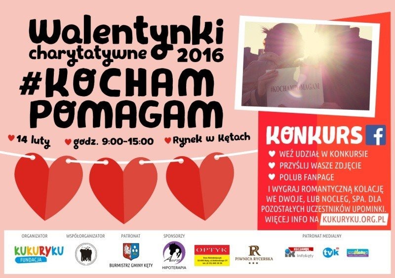 Charytatywne Walentynki z Fundacją Kukuryku