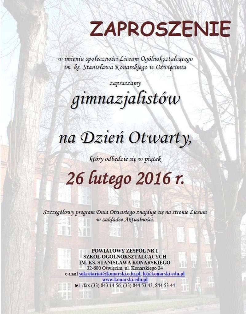 Dzień otwarty w Konarze