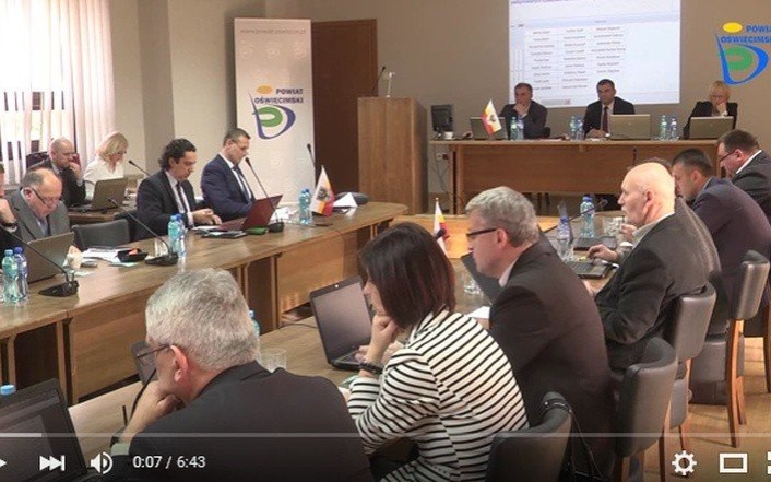 XV Sesja Rady Powiatu (WIDEO)