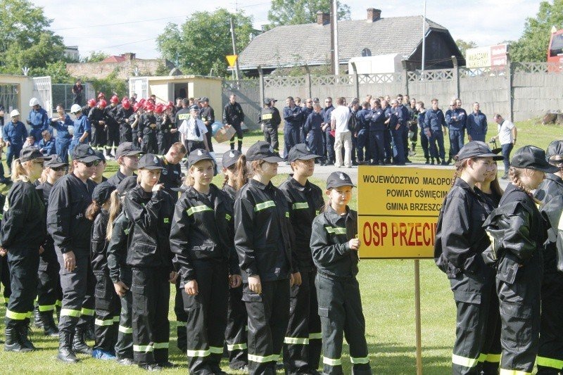 Strażacy ochotnicy z Przecieszyna na podium