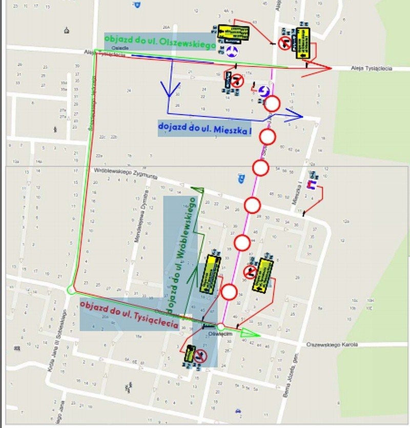 Od poniedziałku zmiana organizacji ruchu – remont ul. Słowackiego