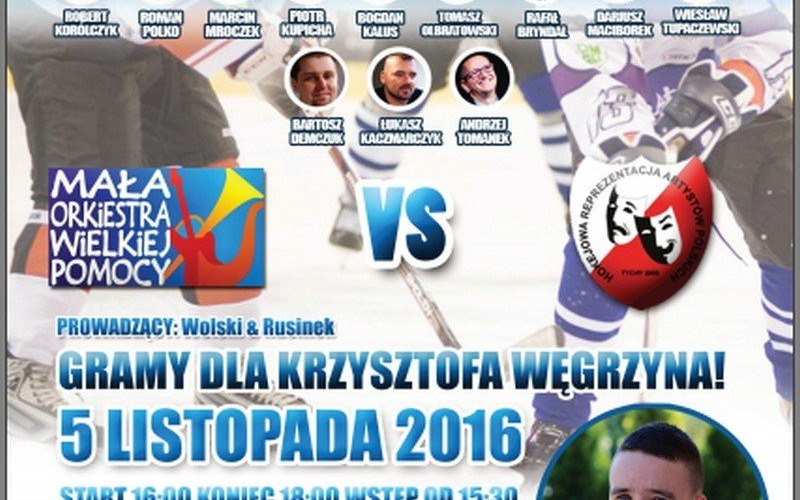 III Wielki Charytatywny Mecz Hokejowy dla Krzyśka Węgrzyna