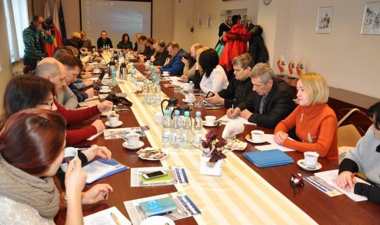 Wizyta studyjna przedstawicieli administracji ukraińskiej z Obwodu Donieckiego.