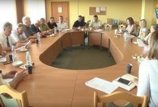 Spotkanie powiatowego zespołu zarządzania kryzysowego