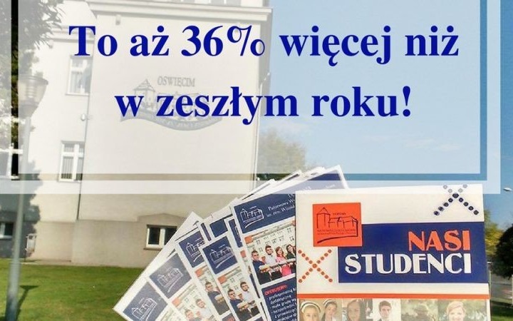 Rekordowa rekrutacja w PWSZ w Oświęcimiu