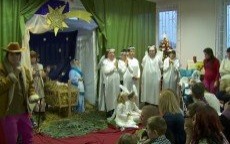 Spotkanie wigilijne Stowarzyszenia dla Dzieci Niepełnosprawnych „Promyk”