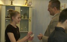 Wigilia w Domu Dziecka w Oświęcimiu