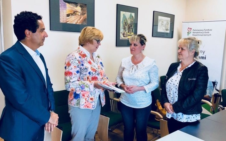 Stowarzyszenie „Promyk” z dotacją od PFRON-u