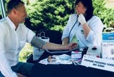 Oświęcim. Profilaktycznie badali poziom cukru i ciśnienie