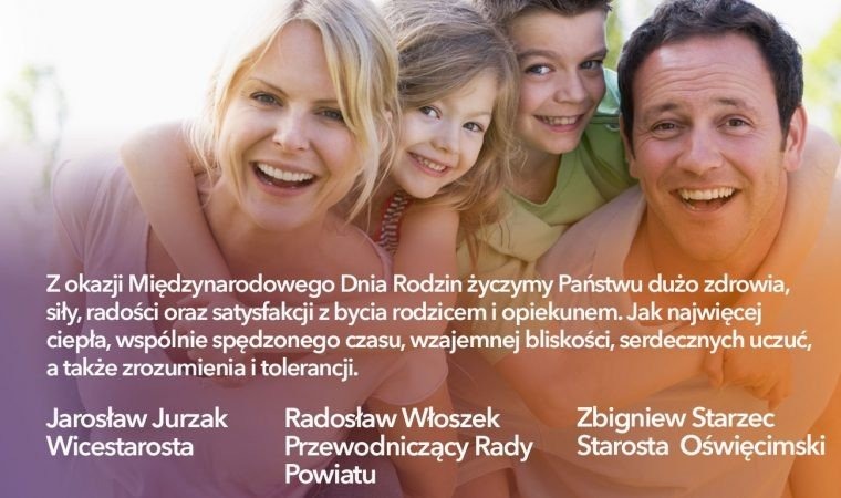 15 maja – Międzynarodowy Dzień Rodzin. ŻYCZENIA.