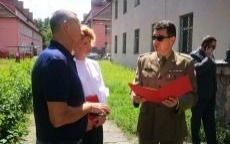 Renowacja tablicy upamiętniającej rotmistrza Witolda Pileckiego