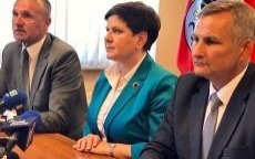 Wizyta wicepremier Beaty Szydło. Konferencja w Starostwie Powiatowym