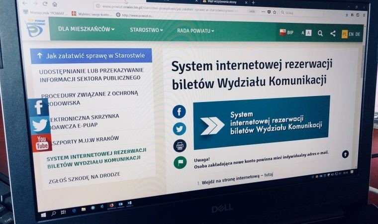 Skorzystaj z elektronicznego systemu rezerwacji wizyt