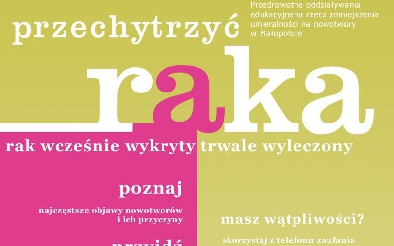 Jak przechytrzyć raka?