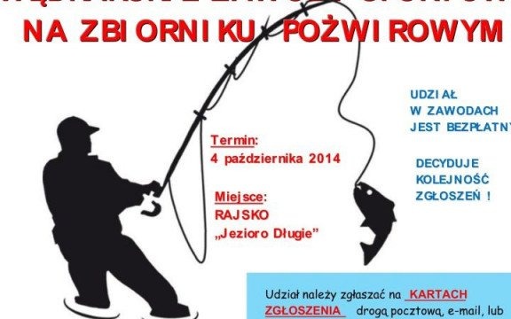 Zapraszamy na zawody wędkarskie w Rajsku
