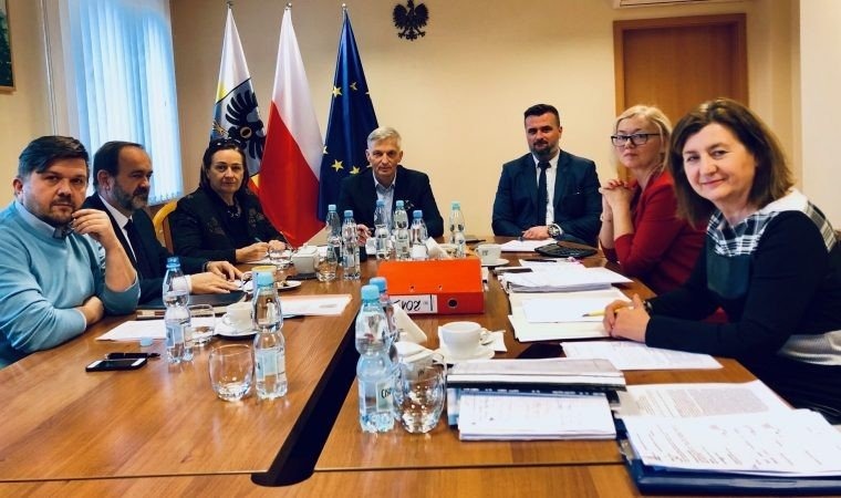 Pierwsze posiedzenie Zarządu Powiatu