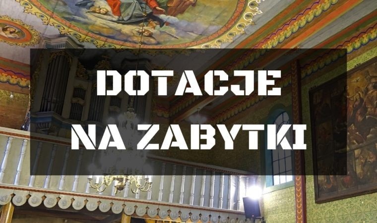 Dotacje na zabytki 2019