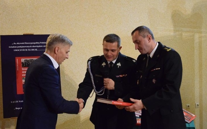 Podsumowanie roku przez Zarząd Oddziału Powiatowego ZOSP RP w Oświęcimiu