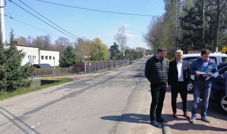 Inwestycje na ul. Jagiellończyka w Grojcu