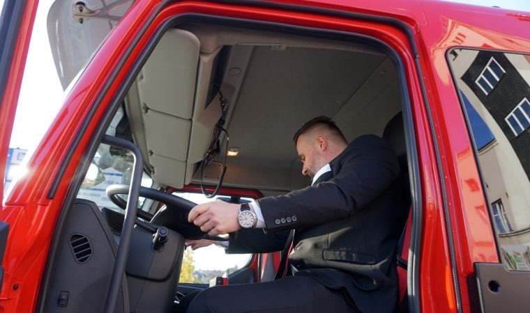 Powiat Oświęcimski wsparł zakup wozu dla OSP w Oświęcimiu