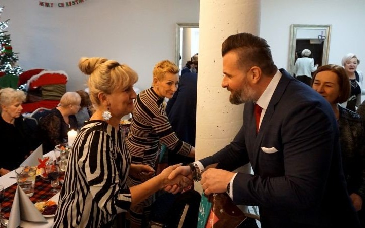 Wigilijka dla emerytowanych pracowników starostwa
