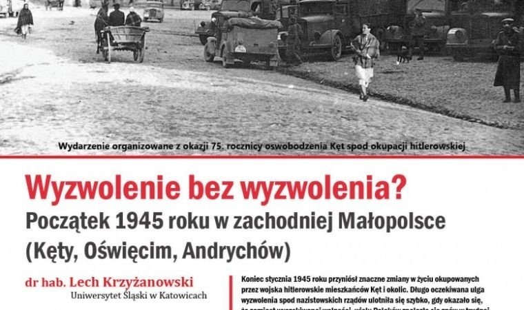 Wyzwolenie bez wyzwolenia? Spotkanie z historykiem w kęckim Muzeum