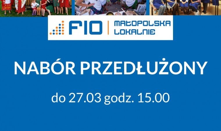 Przedłużony nabór w Lokalnym Konkursie Grantowym FIO