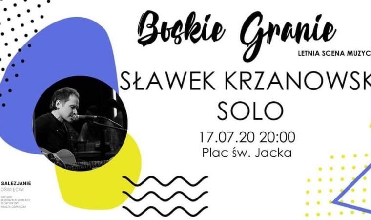 Sławek Krzanowski zagra i zaśpiewa na Letniej Scenie Muzycznej