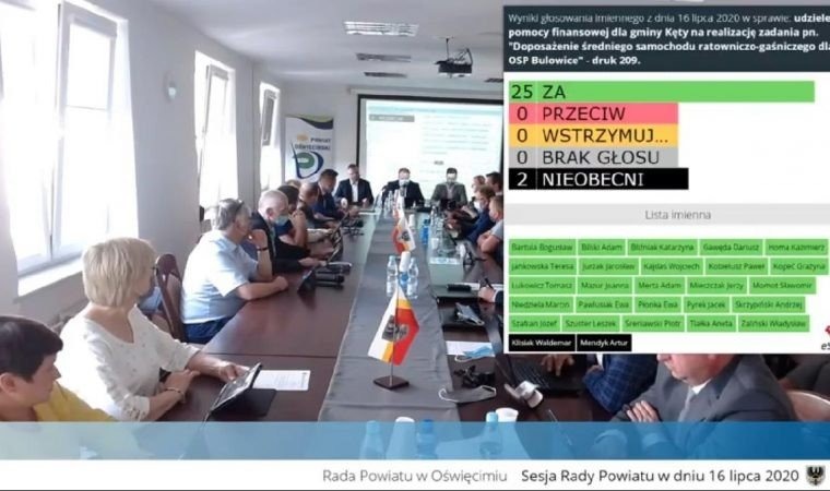 XXIII sesja Rady Powiatu w Oświęcimiu