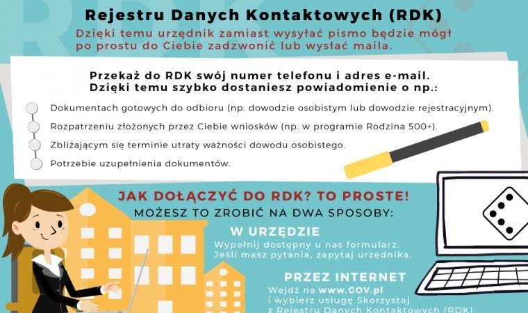 RDK, czyli łatwiejszy kontakt z urzędnikami