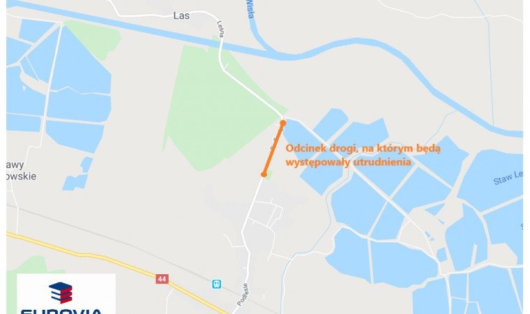 Kolejne utrudnienia w związku z przebudową drogi powiatowej w Przeciszowie