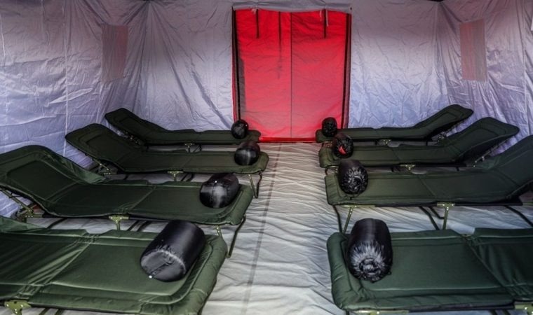 Specjalne namioty dla Ochotniczych Straży Pożarnej. Ułatwią walkę z COVID-19