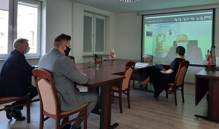 Coraz więcej pacjentów covidowych w Szpitalu Powiatowym w Oświęcimiu