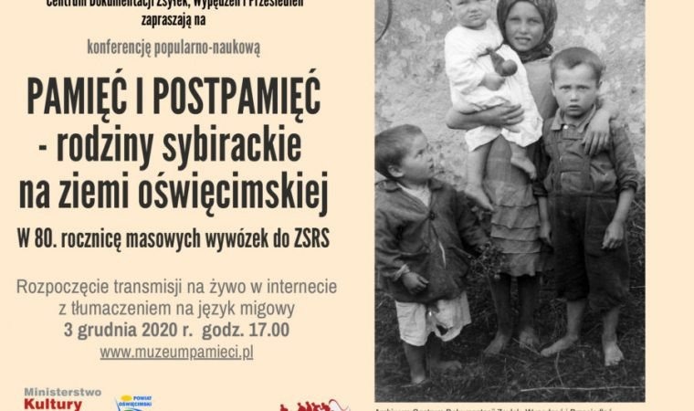 Zaproszenie na wideokonferencję Muzeum Pamięci