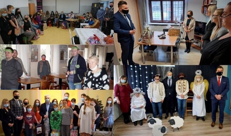 Zarząd Powiatu w Oświęcimiu z prezentami dla podopiecznych placówek opiekuńczych i stowarzyszeń