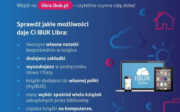 Wypożyczaj i czytaj książki bez wychodzenia z domu! Nowa oferta powiatowej książnicy