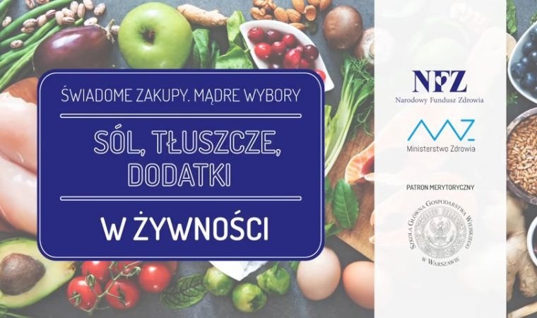 Czytaj etykiety i kupuj świadomie. Kampania zdrowotna NFZ