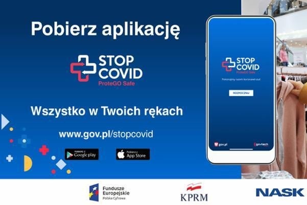 Aplikacja STOP COVID. Ściągnij, uruchom – dbaj o siebie i innych