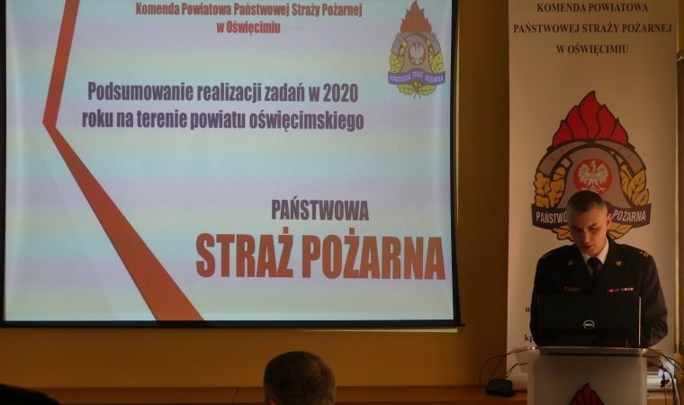 Podziękowania dla samorządów powiatu oświęcimskiego za współpracę z jednostkami ochrony przeciwpożarowej