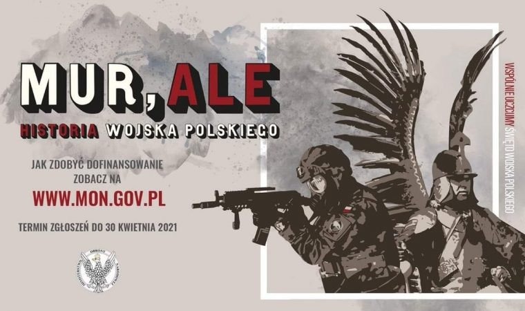 Mural w rocznicę wejścia Polski do NATO