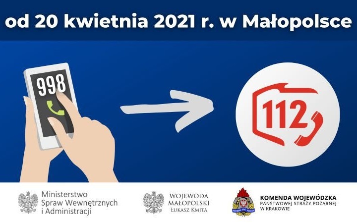 Z Państwowej Straży Pożarnej do Centrum Powiadamiania Ratunkowego