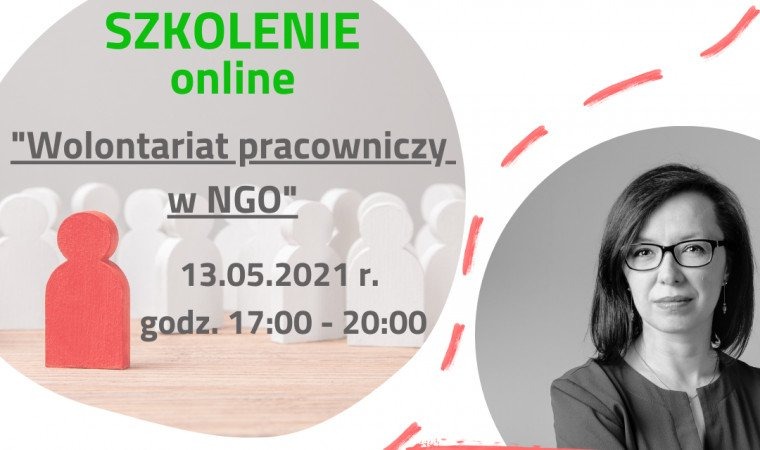 Wolontariat pracowniczy w NGO. Szkolenie online