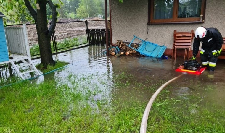 Rośnie poziom rzek w naszym powiecie